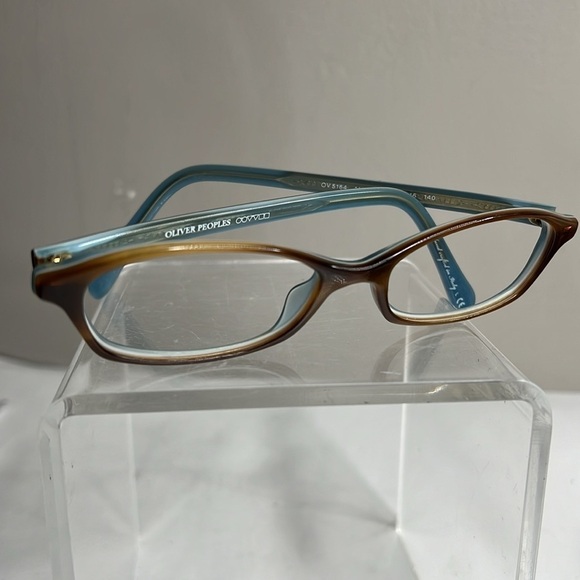 Oliver Peoples OV5164 1100 49-16 140 Brown Teal Tortoiseshell Eyeglasses Frame - Picture 1 of 11